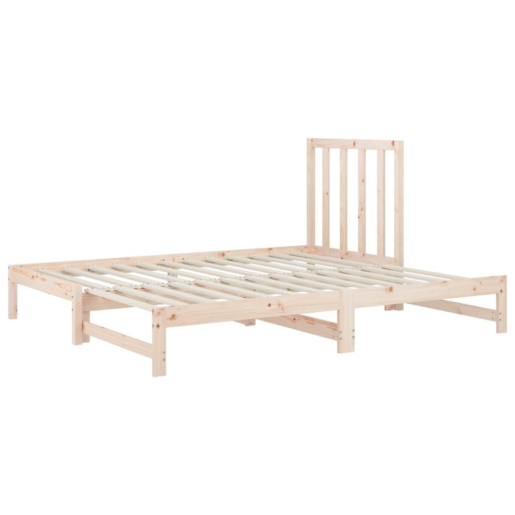 Pull-out Day Bed without Mattress 2x(90x190) cm