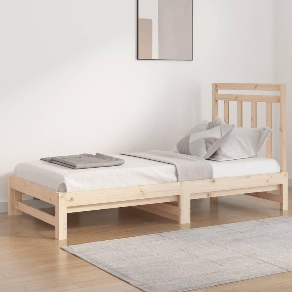 Pull-out Day Bed without Mattress 2x(90x190) cm