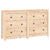 Sideboard 140x35x80 cm Solid Wood Pine
