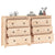 Sideboard 140x35x80 cm Solid Wood Pine