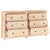 Sideboard 140x35x80 cm Solid Wood Pine