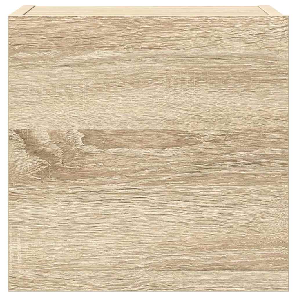 7 Piece TV Cabinet Set Sonoma Oak Engineered Wood