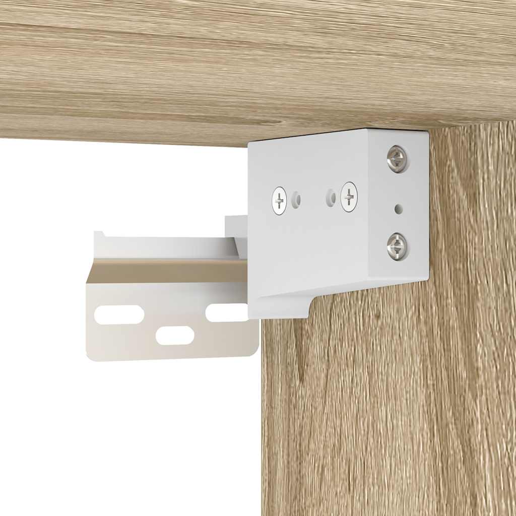 7 Piece TV Cabinet Set Sonoma Oak Engineered Wood