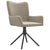 Swivel Dining Chairs 2 pcs Light Grey Velvet