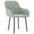 Dining Chairs 2 pcs Light Grey Velvet