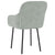 Dining Chairs 2 pcs Light Grey Velvet