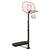 Basketball Stand White 258-363 cm Polyethene