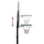 Basketball Stand Black 258-363 cm Polyethene