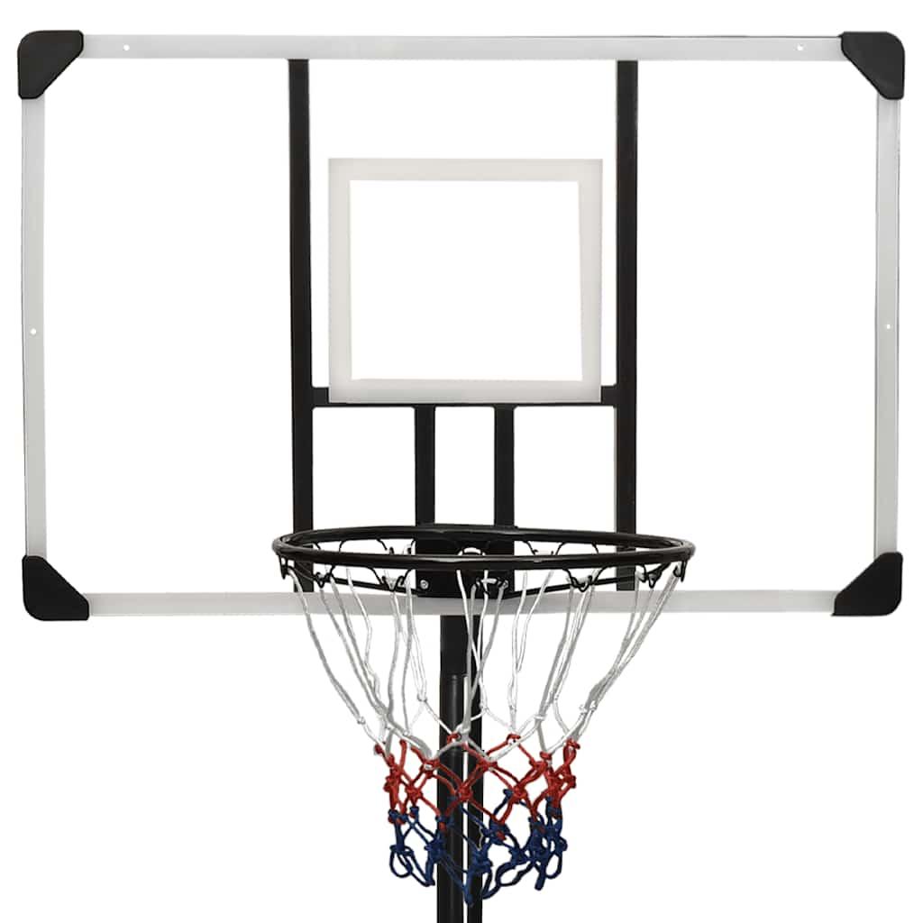 Basketball Stand Transparent 256-361 cm Polycarbonate