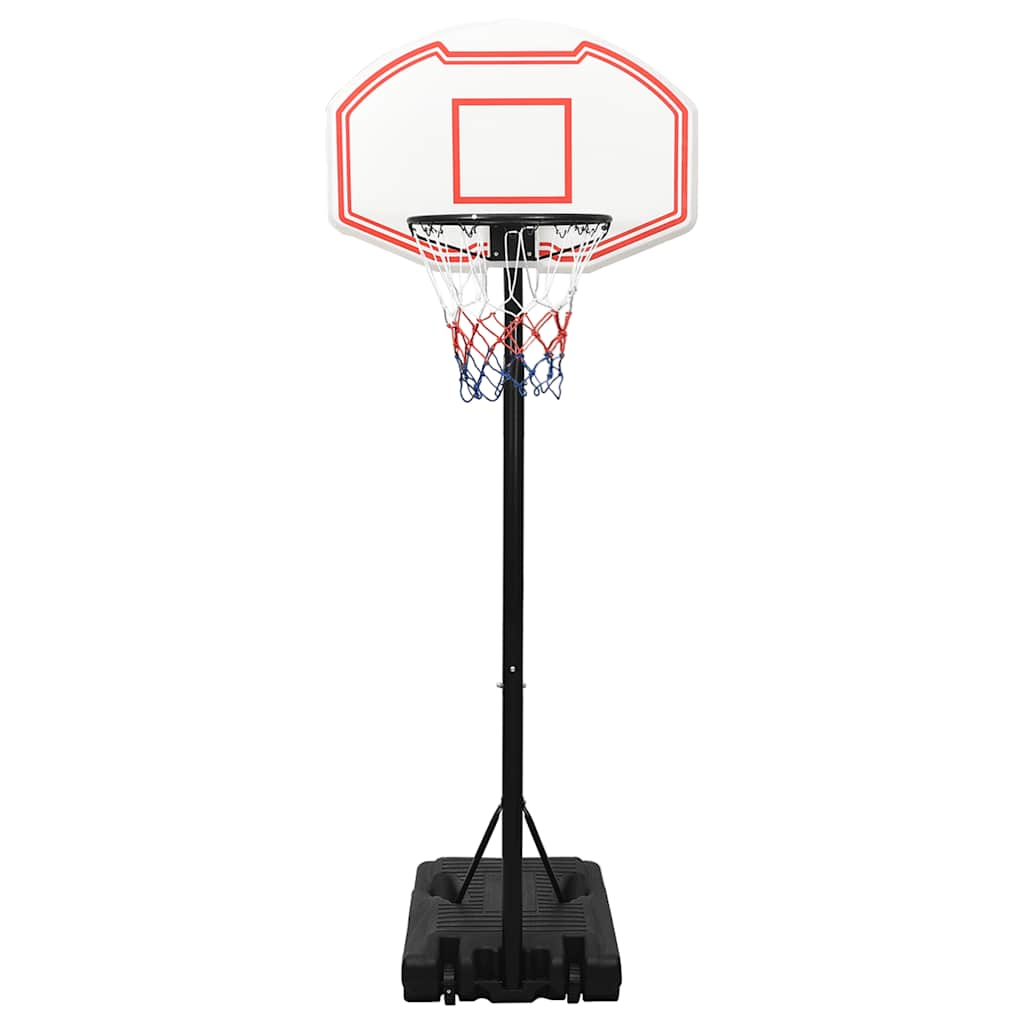 Basketball Stand White 237-307 cm Polyethene