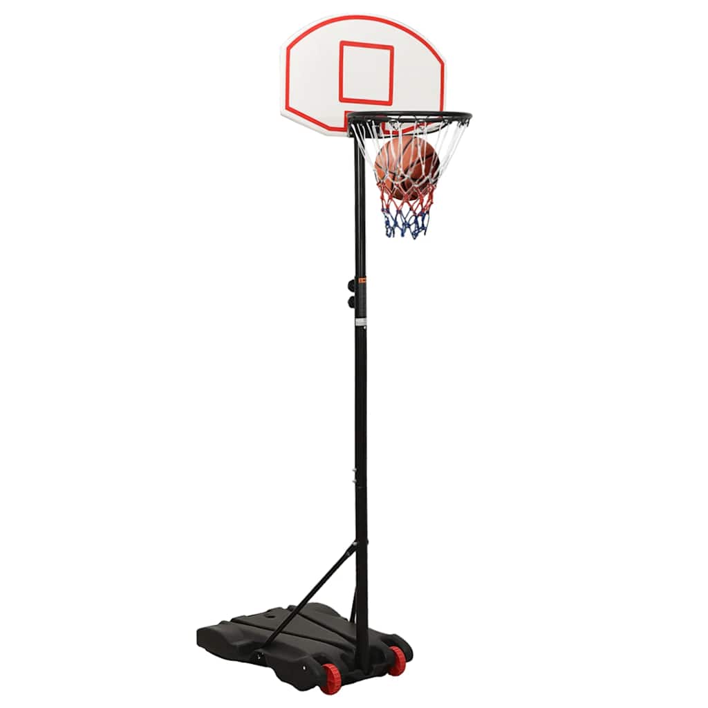 Basketball Stand White 216-250 cm Polyethene