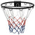 Basketball Ring Black 45 cm Steel