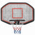 Basketball Backboard Black 109x71x3 cm Polyethene