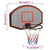 Basketball Backboard Black 90x60x2 cm Polyethene