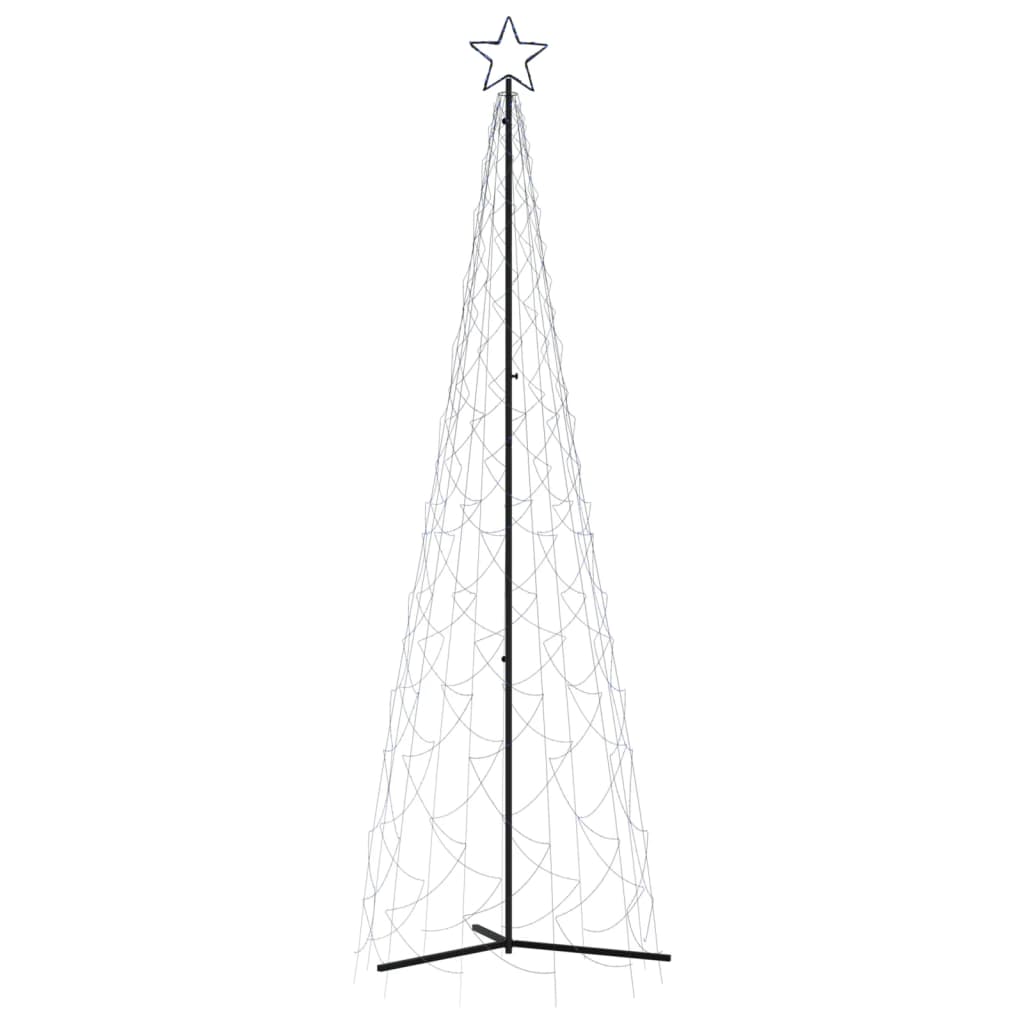 Christmas Cone Tree Blue 500 LEDs 100x300 cm