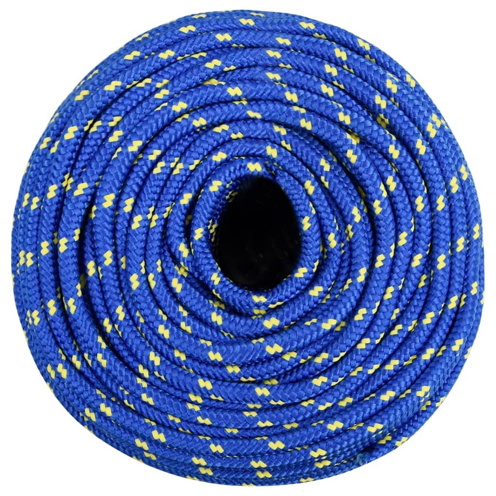 Boat Rope Blue 8 mm 50 m Polypropylene