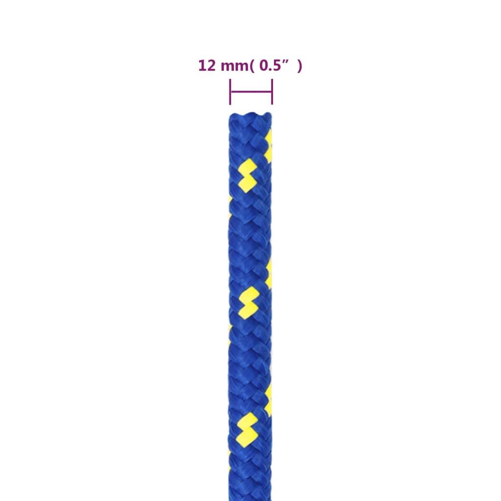 Boat Rope Blue 12 mm 25 m Polypropylene
