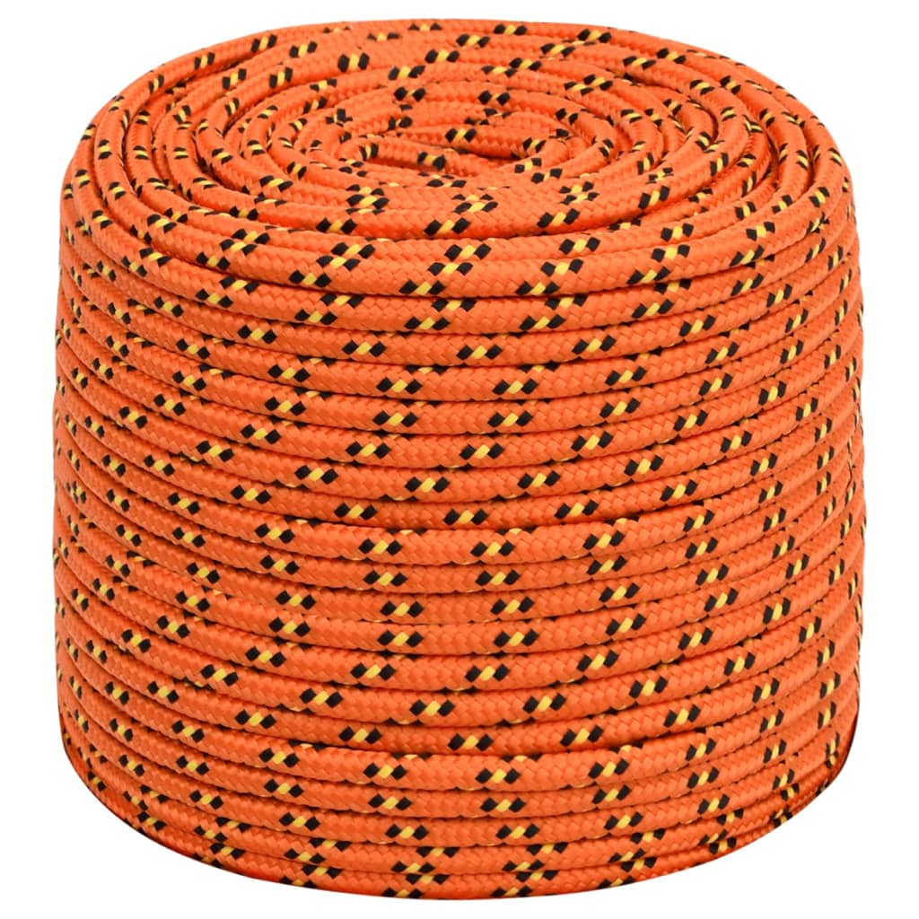 Boat Rope Orange 6 mm 100 m Polypropylene