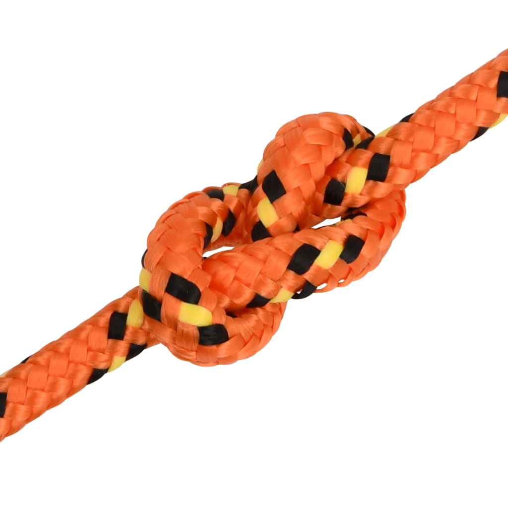 Boat Rope Orange 6 mm 100 m Polypropylene