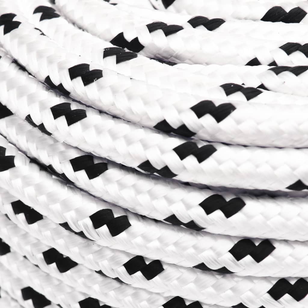 Work Rope White 10 mm 100 m Polyester