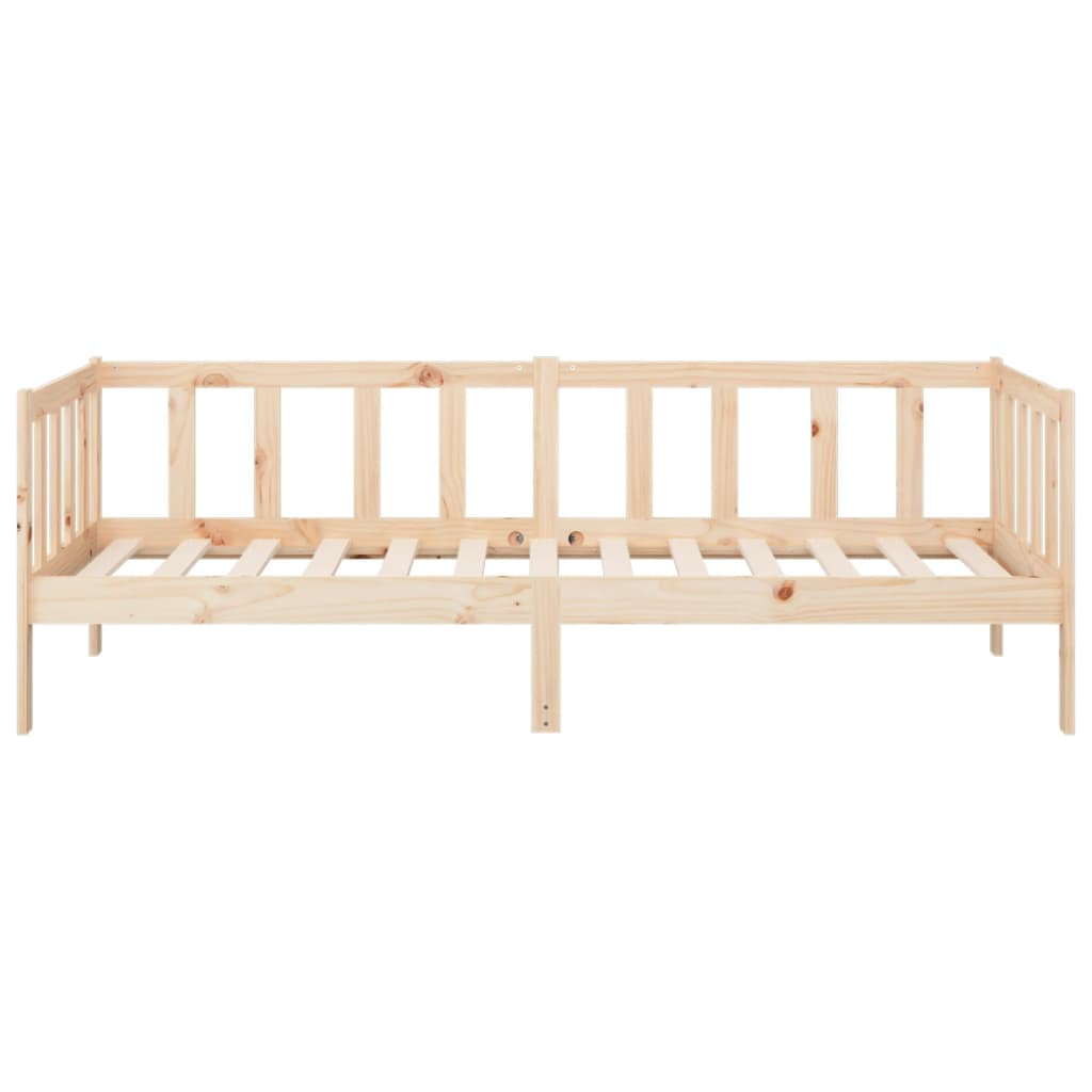 Day Bed without Mattress 90x190 cm Solid Wood Pine