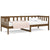 Day Bed without Mattress Honey Brown 90x190 cm Solid Wood Pine