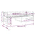 Day Bed without Mattress Black 90x190 cm Solid Wood Pine