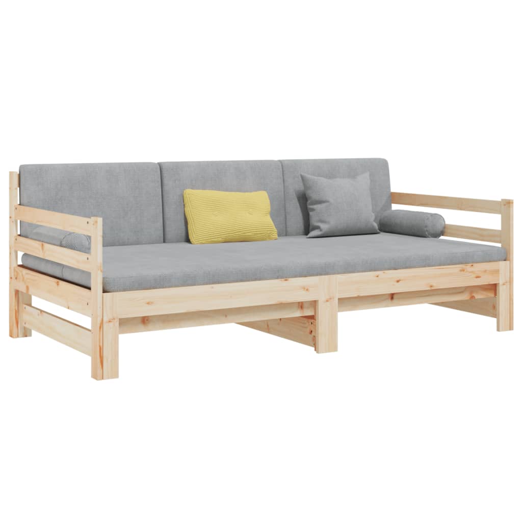 Pull-out Day Bed without Mattress 2x(90x190) cm