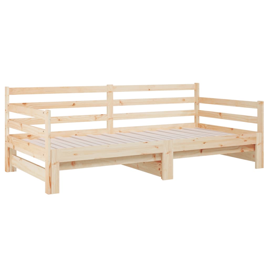 Pull-out Day Bed without Mattress 2x(90x190) cm