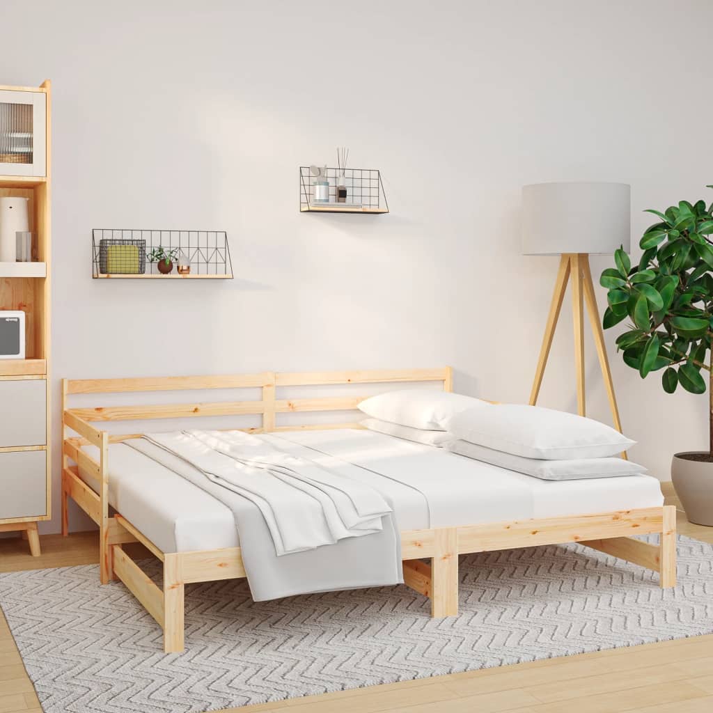 Pull-out Day Bed without Mattress 2x(90x190) cm
