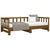 Pull-out Day Bed without Mattress Honey Brown 2x(90x190) cm