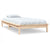 Bed Frame without Mattress 90x190 cm Solid Wood