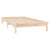 LED Bed Frame without Mattress 90x190 cm Solid Wood