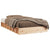 Bed Frame without Mattress 90x190 cm Solid Wood