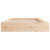 Bed Frame without Mattress 90x190 cm Solid Wood
