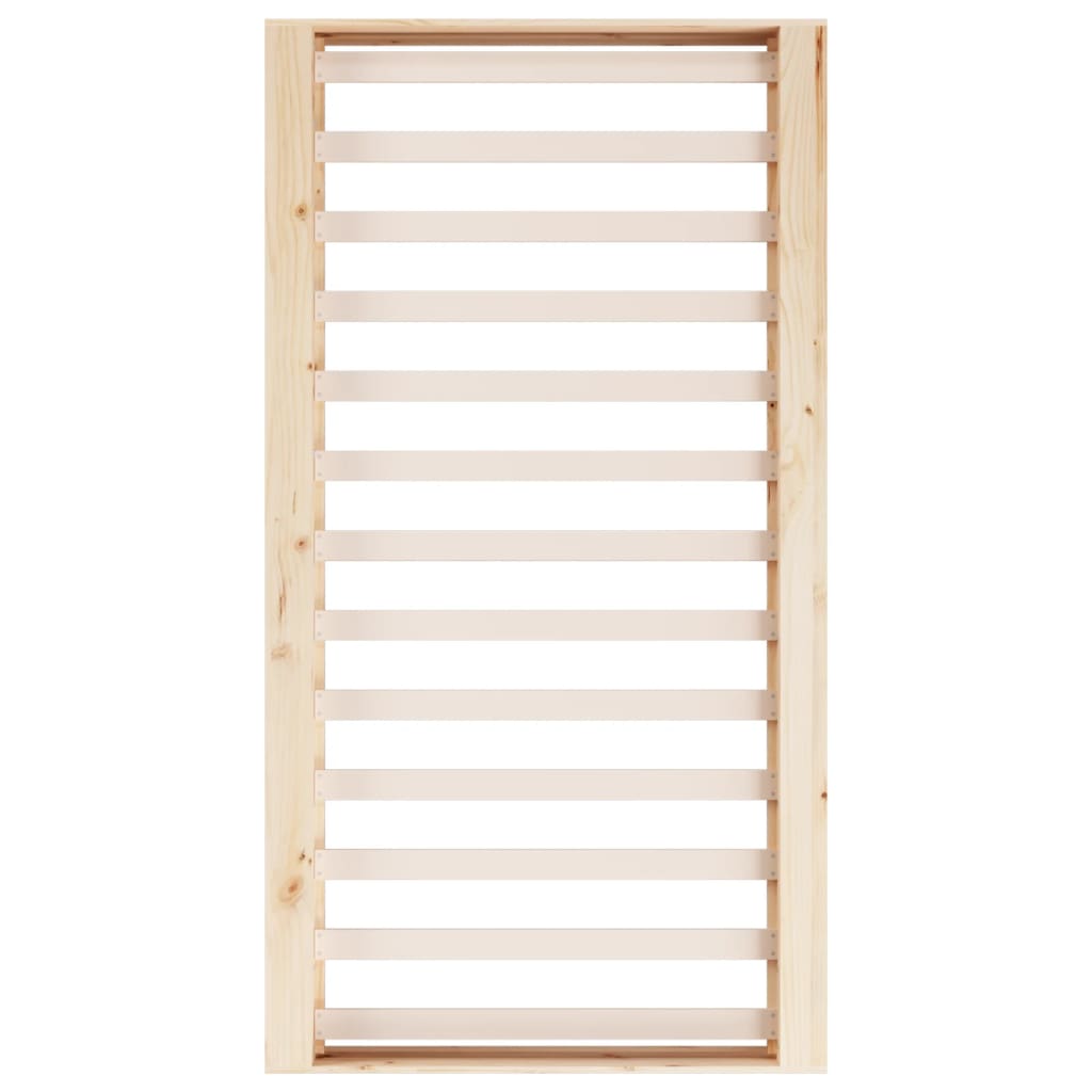 Bed Frame without Mattress 90x190 cm Solid Wood