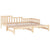 Pull-out Day Bed without Mattress 2x(90x190) cm Solid Wood Pine