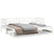 Pull-out Day Bed without Mattress White 2x(90x190) cm