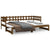 Pull-out Day Bed without Mattress Honey Brown 2x(90x190) cm