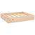 Dog Bed 51.5x44x9 cm Solid Wood Pine