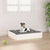 Dog Bed White 51.5x44x9 cm Solid Wood Pine