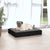 Dog Bed Black 61.5x49x9 cm Solid Wood Pine