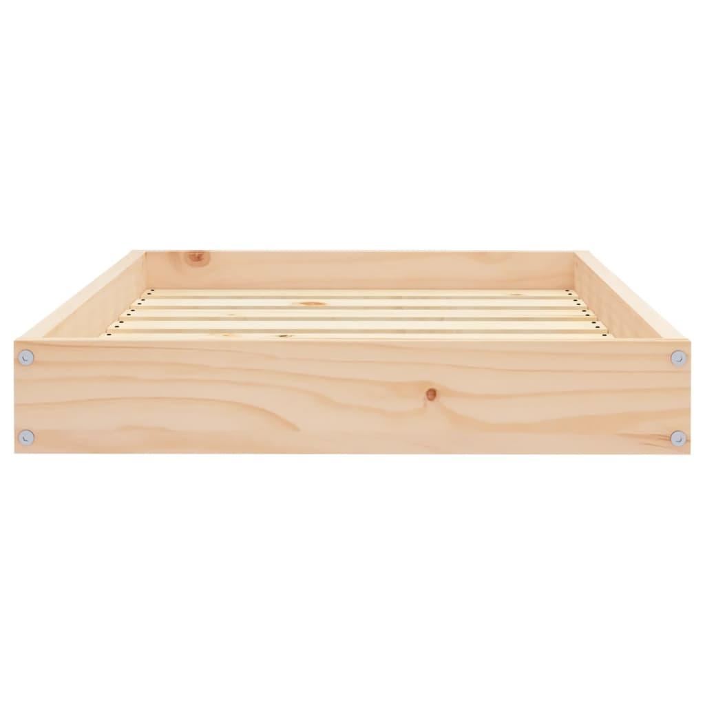 Dog Bed 71.5x54x9 cm Solid Wood Pine