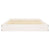 Dog Bed White 91.5x64x9 cm Solid Wood Pine