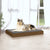 Dog Bed Honey Brown 91.5x64x9 cm Solid Wood Pine