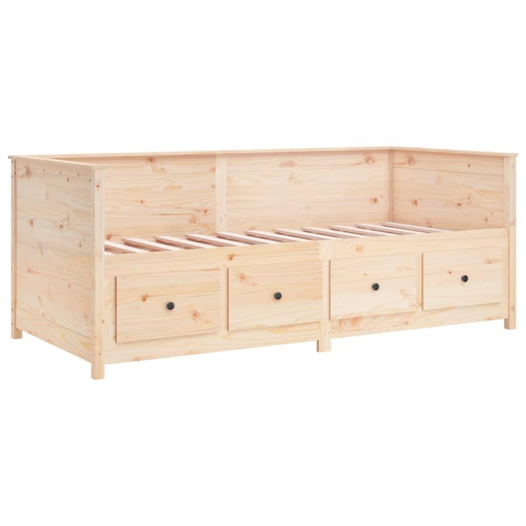 Day Bed without Mattress 80x200 cm Solid Wood Pine