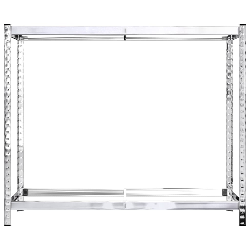 2-Layer Tire Rack Silver 110x40x110 cm Steel