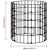 Garden Composter Ø50x50 cm Galvanised Steel