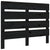 Headboard Black 100 cm Solid Wood Pine