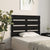 Headboard Black 100 cm Solid Wood Pine